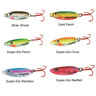 Northland Fishing Tackle Forage Minnow Ice Fishing Spoon - Super-Glo Rainbow, 1/8oz - Super-Glo Rainbow 12