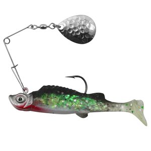 Northland Mimic Minnow Spin Jig Spinner - Silver Shiner, 1/16oz, 1-7/8in