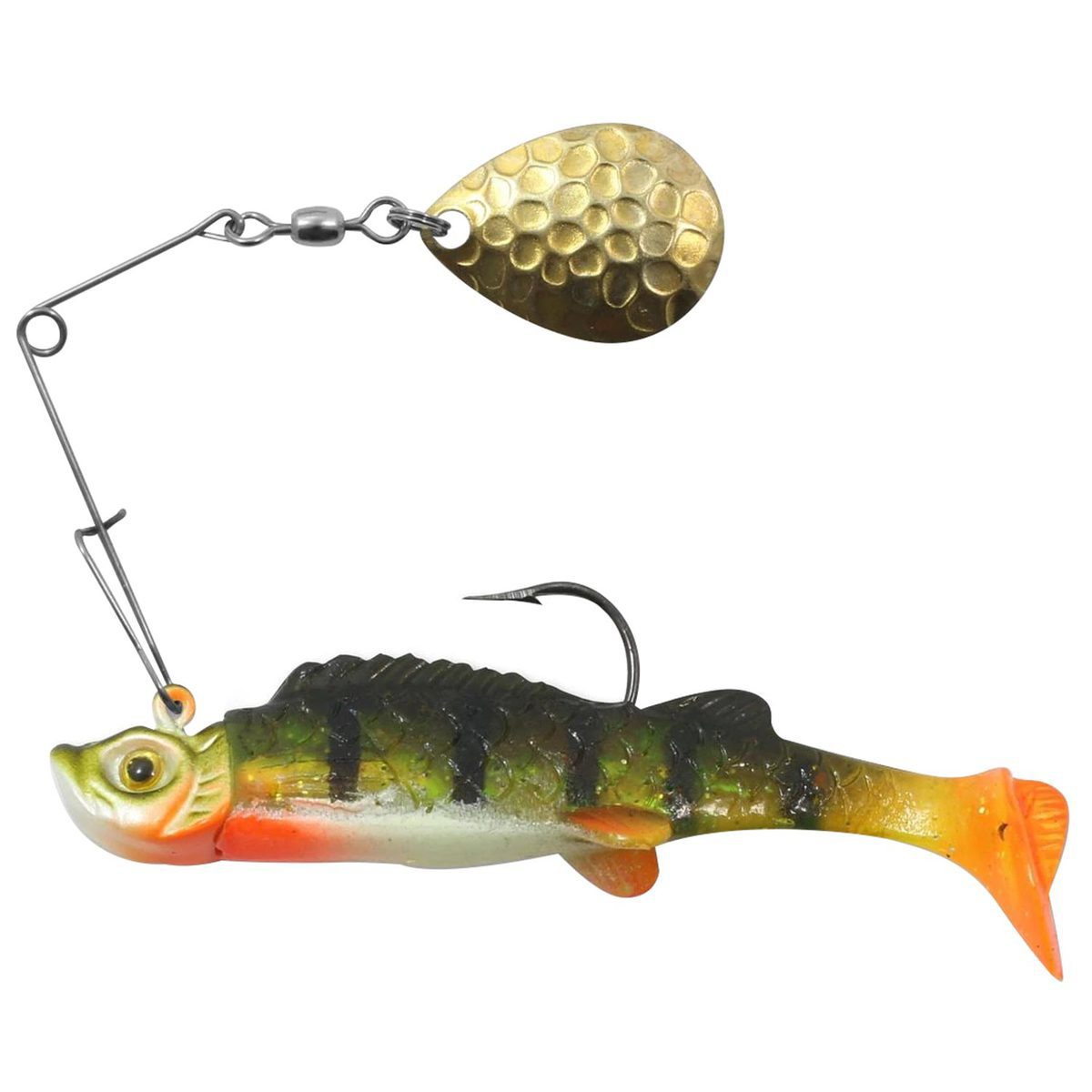 Northland Mimic Minnow Spin Jig Spinner - Perch, 1/16oz, 1-7/8in - Perch Northland Mimic Minnow Spin Jig Spinner - Perch, 1/16oz, 1-7/8in - Perch