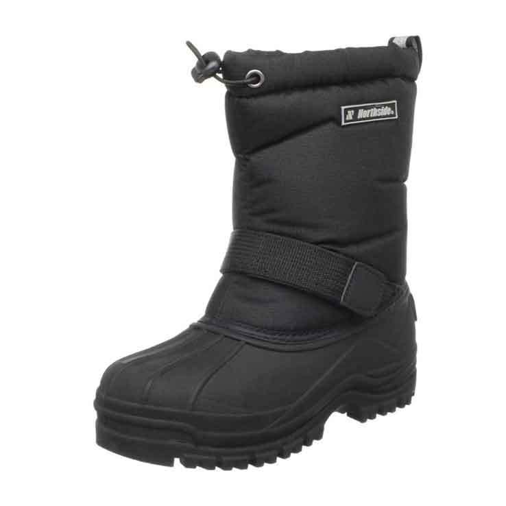 Northside Kid's Frosty Winter Boots - Black - 4Y - Black 4 Northside Kid's Frosty Winter Boots - Black - 4Y - Black 4