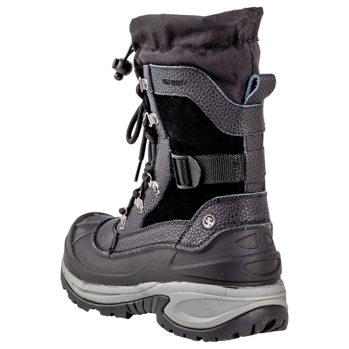 Northside Men's Bozeman Waterproof Winter Boots - Black - Size 9 - Black 9 Northside Men's Bozeman Waterproof Winter Boots - Black - Size 9 - Black 9