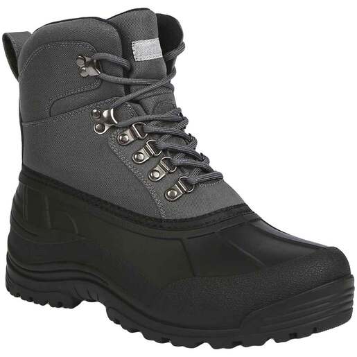 Northside Men's Glacier Peak Insulated Waterproof Winter Boots - Charcoal 11 - Northside