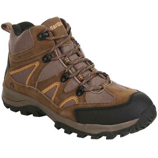 Northside Men's Snohomish Waterproof Mid Hiking Boots - Tan/Dark Honey 9