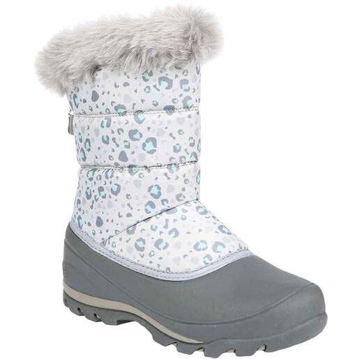 Northside Women's Ava Winter Boot - Gray/Light Blue 6