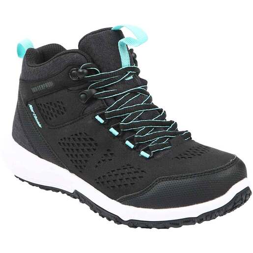 Northside Women's Benton Mid Waterproof Hiking Boots - Black/Aqua 7