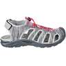 Northside Women's Torrance Closed Toe Sandals - Gray/Coral - Size 7 - Gray/Coral 7