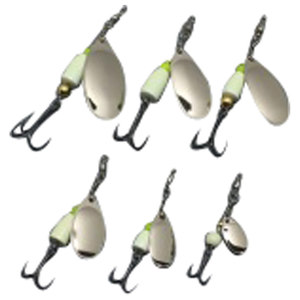 Northwest Extreme Outfitters Tactical Inline Spinner - Glow White, 1/4oz