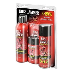 Nose Jammer 4-Pack Combo Kit Scent Eliminator