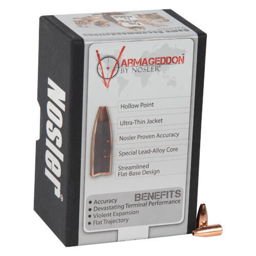 Nosler Varmageddon 20 Caliber/.204 FBHP 32gr Reloading Bullets - 250 Count Nosler Varmageddon 20 Caliber/.204 FBHP 32gr Reloading Bullets - 250 Count