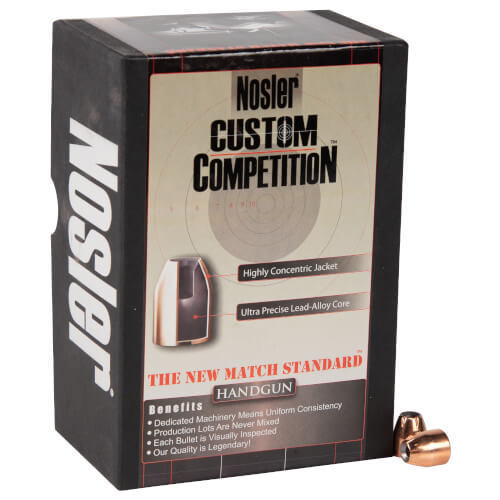 Nosler 45 Caliber JHP 185gr Reloading Bullets - 250 Count Nosler 45 Caliber JHP 185gr Reloading Bullets - 250 Count