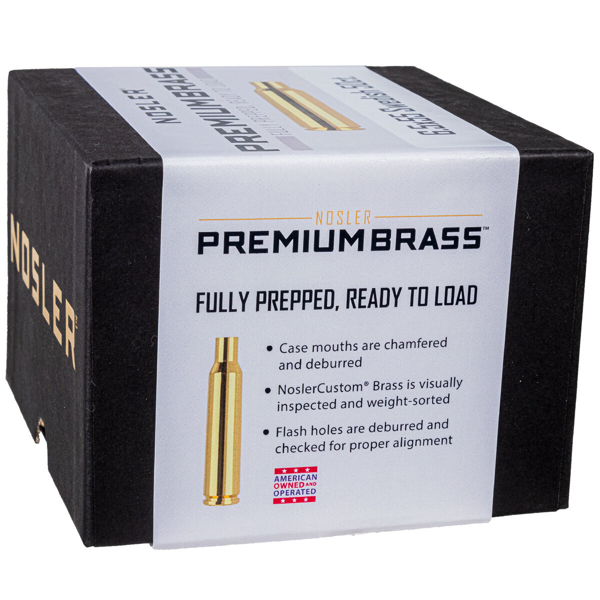 Nosler 6.5x55mm Swedish Mauser Rifle Reloading Brass - 50 Count Nosler 6.5x55mm Swedish Mauser Rifle Reloading Brass - 50 Count