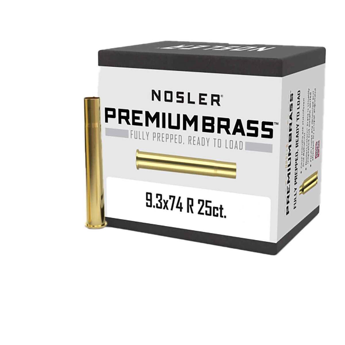 Nosler 9.3mmx74R Rifle Reloading Brass - 25 Count Nosler 9.3mmx74R Rifle Reloading Brass - 25 Count