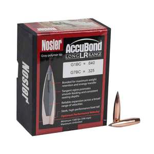 Nosler Accubond Long Range Reloading Bullet