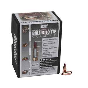 Nosler Ballistic Tip Varmint Reloading Bullets