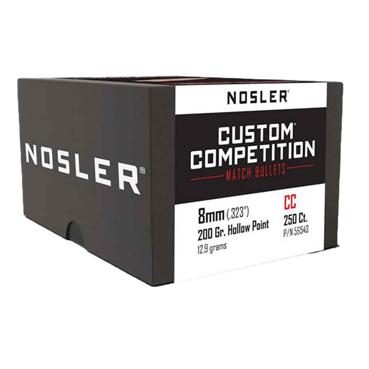 Nosler Custom Competition 32 Caliber/8mm 200gr Hollow Point Reloading Bullets - 250 Rounds Nosler Custom Competition 32 Caliber/8mm 200gr Hollow Point Reloading Bullets - 250 Rounds