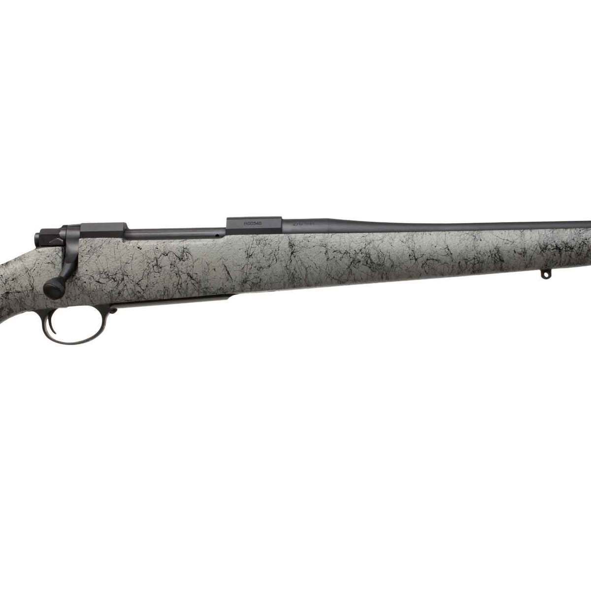 Nosler M48 Liberty Gray/Black Graphite Bolt Action Rifle - 6.5 Creedmoor - Gray With Black Webbing Nosler M48 Liberty Gray/Black Graphite Bolt Action Rifle - 6.5 Creedmoor - Gray With Black Webbing