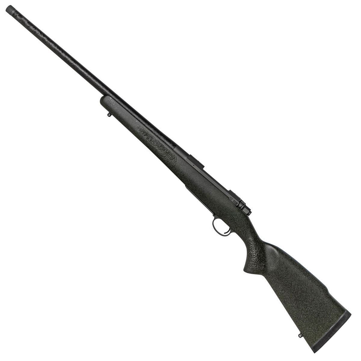 Nosler M48 Mountain Carbon Tungsten Gray/Granite Green Bolt Action Rifle - 30 Nosler - Granite Green Nosler M48 Mountain Carbon Tungsten Gray/Granite Green Bolt Action Rifle - 30 Nosler - Granite Green