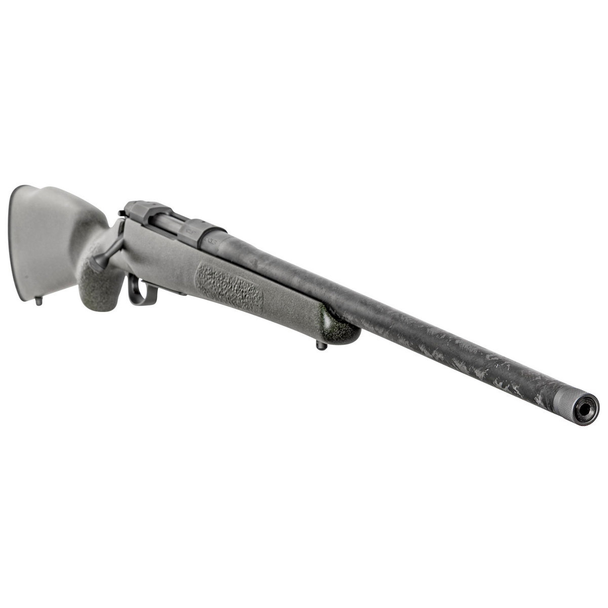 Nosler M48 Mountain Carbon Tungsten Gray/Granite Green Bolt Action Rifle - 30 Nosler - Granite Green Nosler M48 Mountain Carbon Tungsten Gray/Granite Green Bolt Action Rifle - 30 Nosler - Granite Green