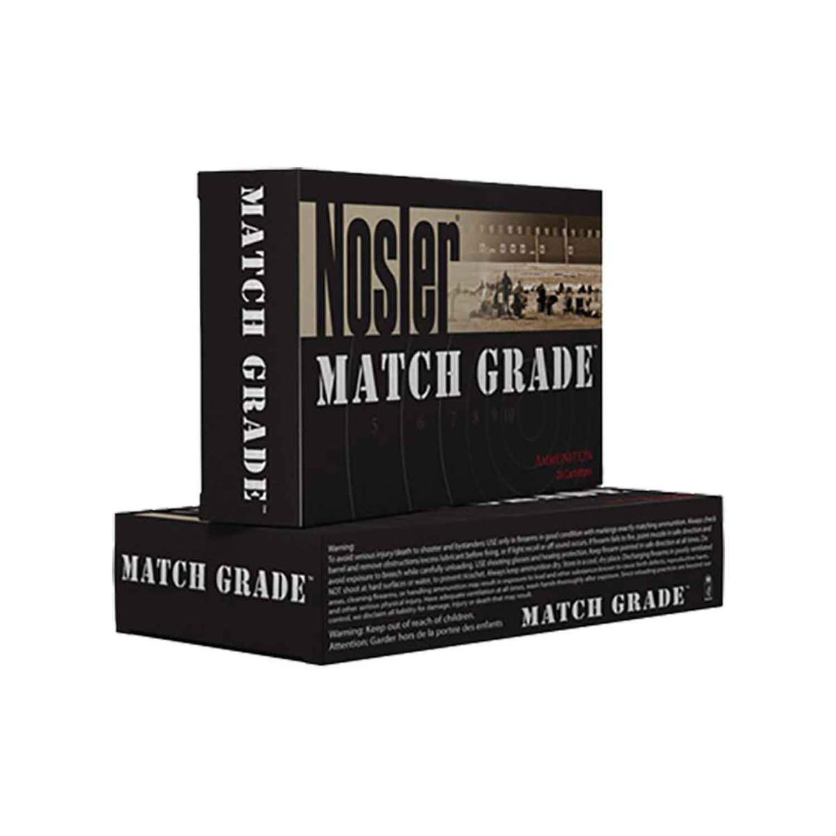 Nosler Match Grade 223 Remington 69gr CC Rifle Ammo - 20 Rounds Nosler Match Grade 223 Remington 69gr CC Rifle Ammo - 20 Rounds