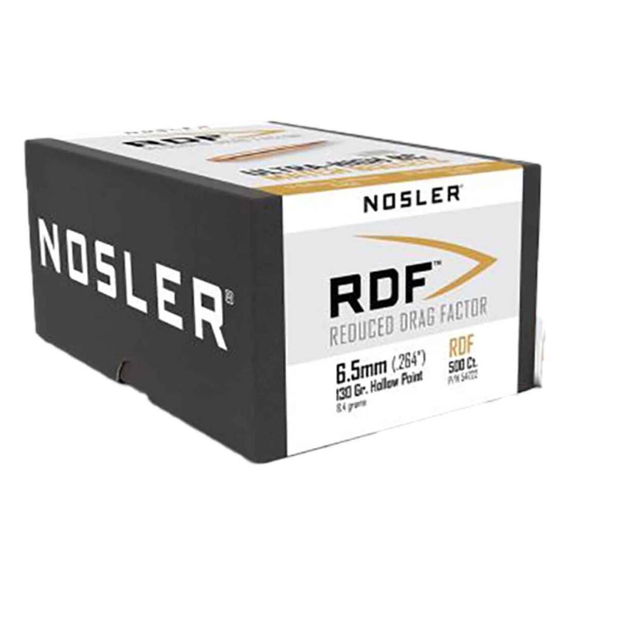 Nosler RDF 264 Caliber/6.5mm 130gr Hollow Point Reloading Bullets - 500 Rounds Nosler RDF 264 Caliber/6.5mm 130gr Hollow Point Reloading Bullets - 500 Rounds