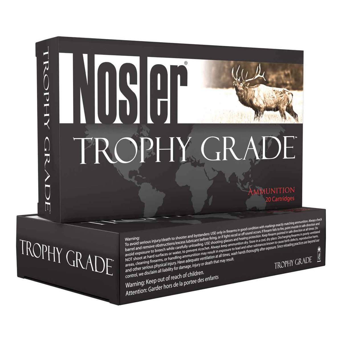 Nosler Trophy Grade 243 Winchester 85gr PT Rifle Ammo - 20 Rounds Nosler Trophy Grade 243 Winchester 85gr PT Rifle Ammo - 20 Rounds