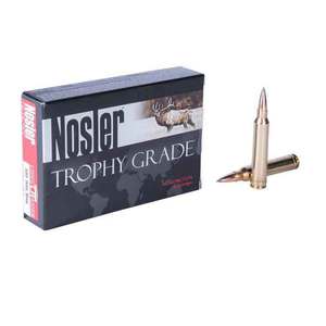 Nosler Trophy Grade Long Range 300 Winchester Magnum 190gr Accubond LR Rifle Ammo - 20 Rounds
