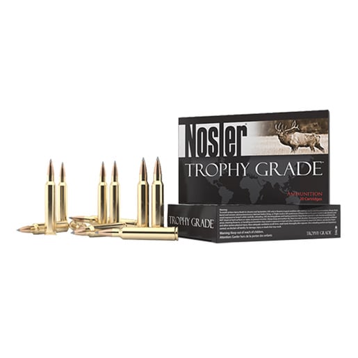 Nosler Trophy Grade Long Range 6.5-284 Norma 129gr ABLR Rifle Ammo Ammo - 20 Rounds 20 Rounds Ammo