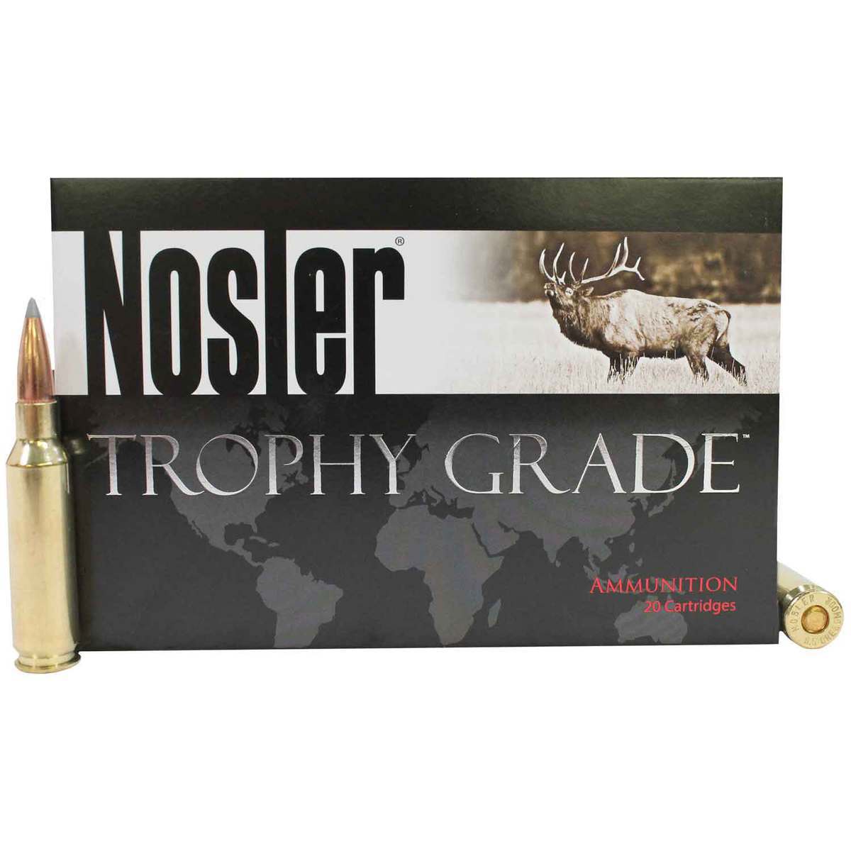 Nosler Trophy Grade Long Range 6.5 Creedmoor 129gr AccuBond Long Range Rifle Ammo - 20 Rounds Nosler Trophy Grade Long Range 6.5 Creedmoor 129gr AccuBond Long Range Rifle Ammo - 20 Rounds