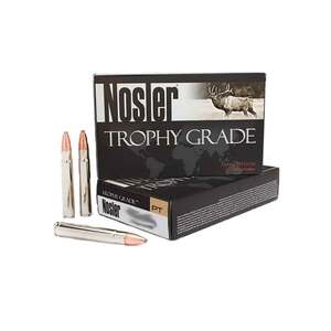 Nosler Trophy Grade Safari 416 Rigby 400gr Partition Rifle Ammo - 20 Rounds Nosler Trophy Grade Safari 416 Rigby 400gr Partition Rifle Ammo - 20 Rounds