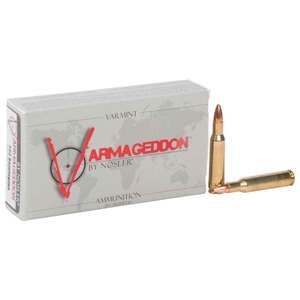 Nosler Varmageddon 222 Remington 40gr FBHP Rifle Ammo - 20 Rounds