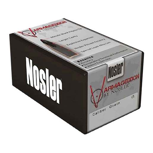 Nosler Varmageddon 300 AAC Blackout 110gr FBT Rifle Ammo Ammo - 20 Rounds 20 Rounds Ammo