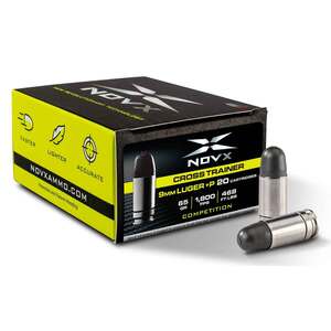 NovX +P Cross Trainer/ Competition 9mm Luger 65gr Centerfire Ammo - 20 Count