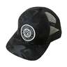 NRA Circle Patch Trucker Hat - Black Camo - One Size Fits Most - Black Camo One Size Fits Most