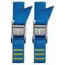 NRS 1 inch HD Tie-Down Strap Set - 20ft - Blue