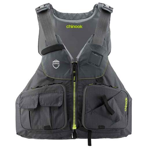 NRS Chinook Fishing PFD - Charcoal XS/M - Nrs