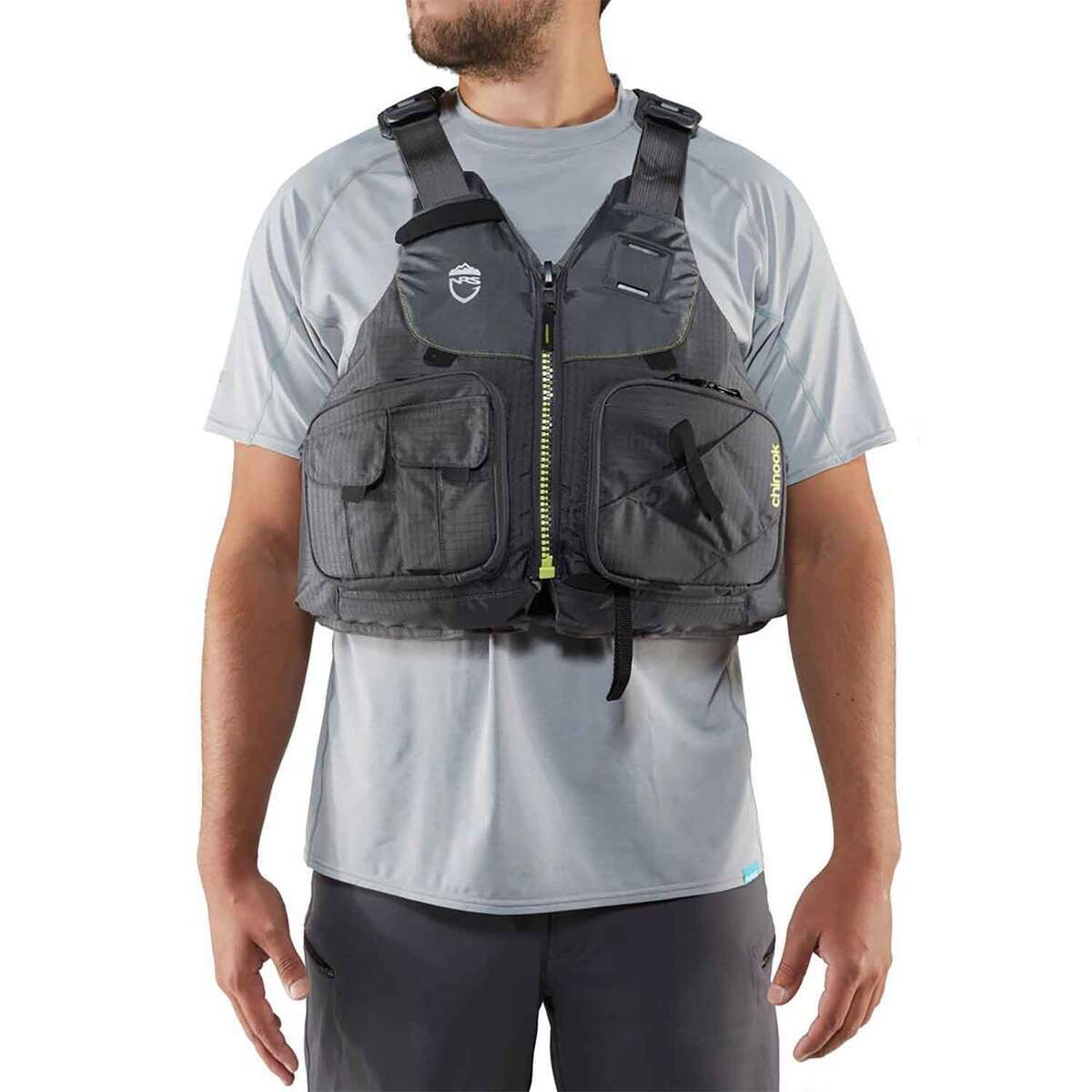 NRS Chinook Fishing Life Jacket - X-Small/Medium - Charcoal XS/M NRS Chinook Fishing Life Jacket - X-Small/Medium - Charcoal XS/M