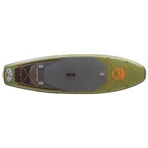 NRS Osprey Inflatable Fishing Stand-Up Paddleboard - 10.7ft Green