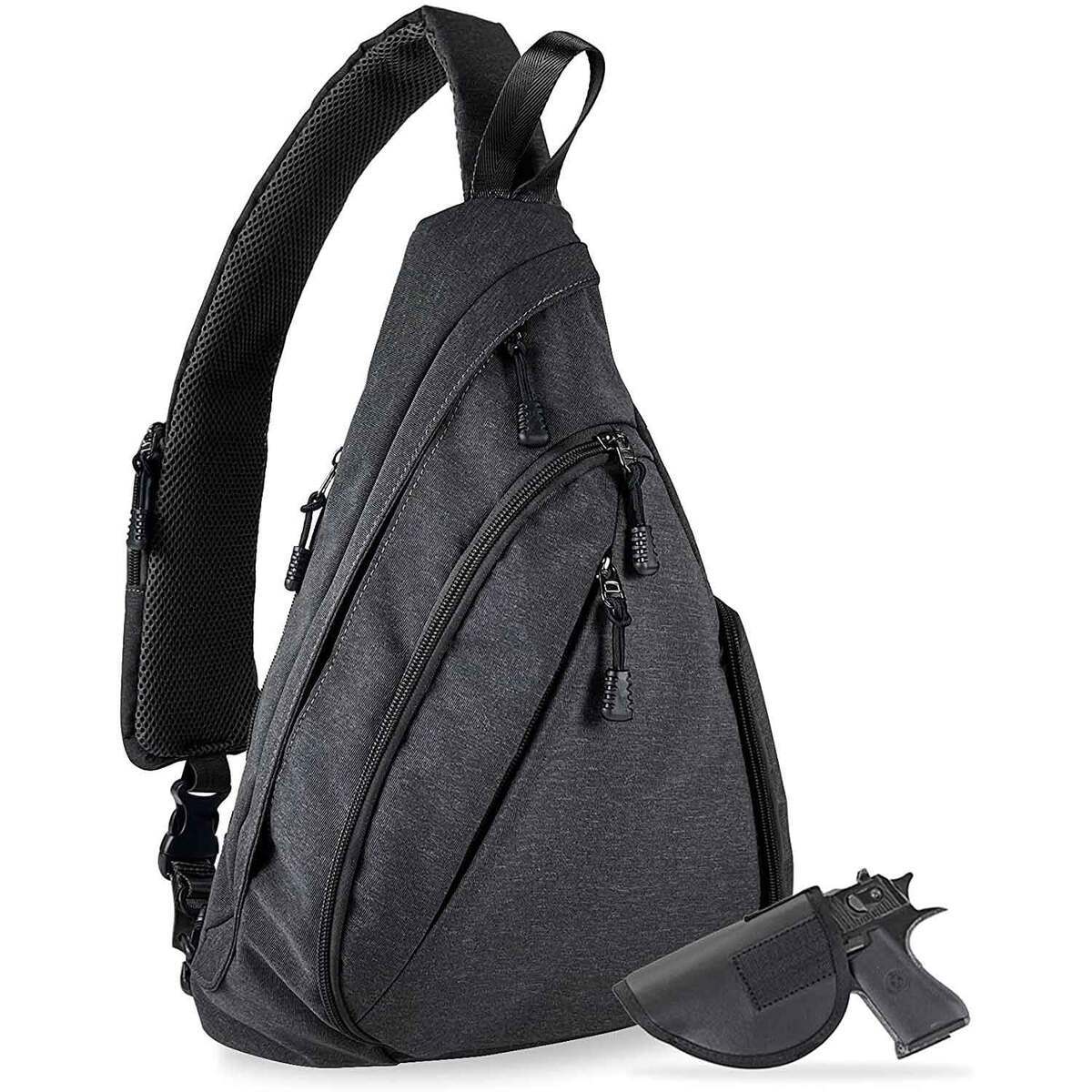 Jessie & James Peyton Sling Shoulder Concealed Carry Backpack Jessie & James Peyton Sling Shoulder Concealed Carry Backpack