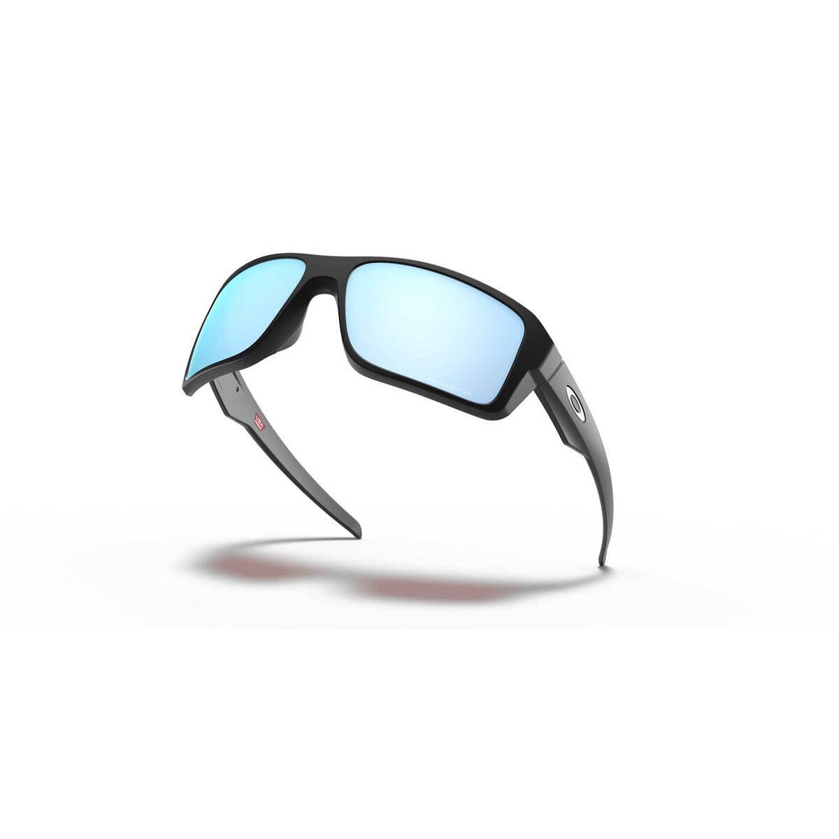Oakley Double Edge Polarized Sunglasses - Deep Water/Matte Black - Adult Oakley Double Edge Polarized Sunglasses - Deep Water/Matte Black - Adult