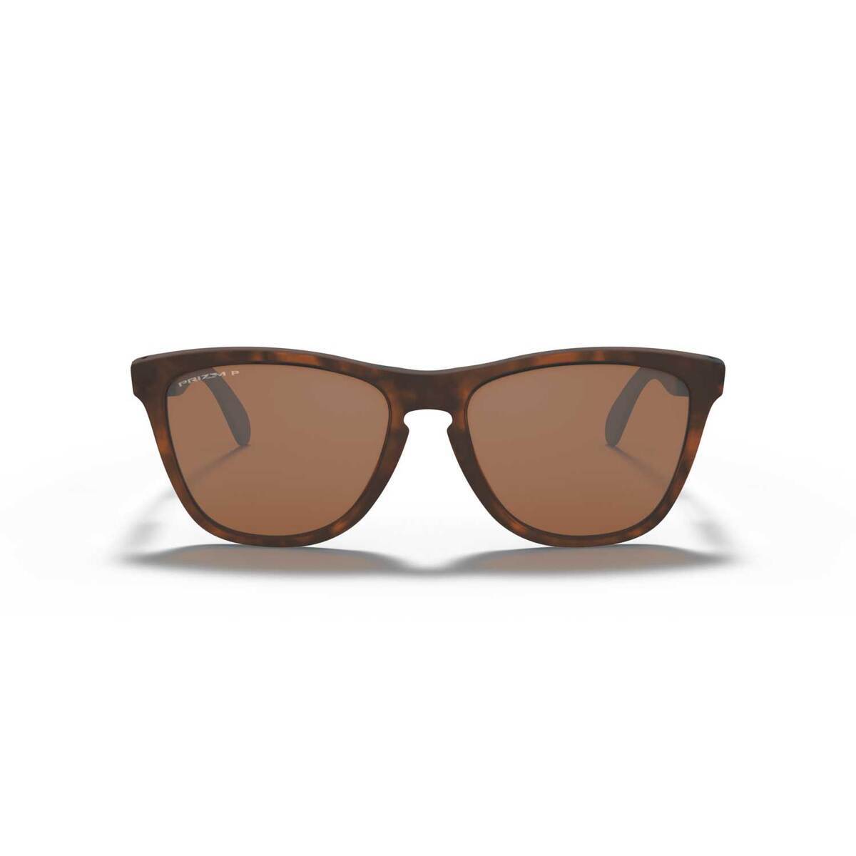 Oakley Frogskins Mix Polarized Sunglasses -Matte Brown Tortoise/Prizm Tungsten - Adult Oakley Frogskins Mix Polarized Sunglasses -Matte Brown Tortoise/Prizm Tungsten - Adult