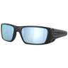 Oakley Fuel Cell Polarized Sunglasses - Matte Black/Blue - Adult