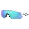 Oakley Radar EV Path Polarized Sunglasses - Polished White/Prizm Sapphire - Adult