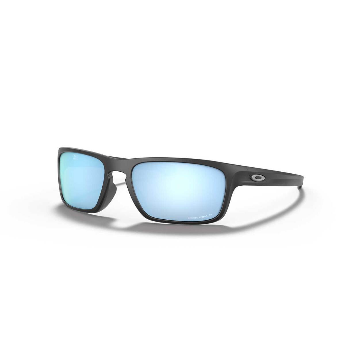 Oakley Silver Stealth Polarized Sunglasses - Deep Water/Matte Black - Adult Oakley Silver Stealth Polarized Sunglasses - Deep Water/Matte Black - Adult