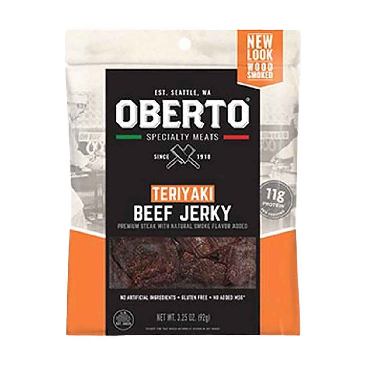 Oberto All Natural Teriyaki Beef Jerky - 3 Servings Oberto All Natural Teriyaki Beef Jerky - 3 Servings