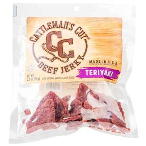 Oberto Cattleman's Cut Teriyaki Beef Jerky - 2.5 Servings