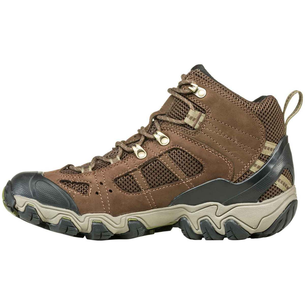 Oboz Men's Bridger Vent Waterproof Mid Hiking Boots - Brown - Size 10 - Brown 10 | Sportsman's