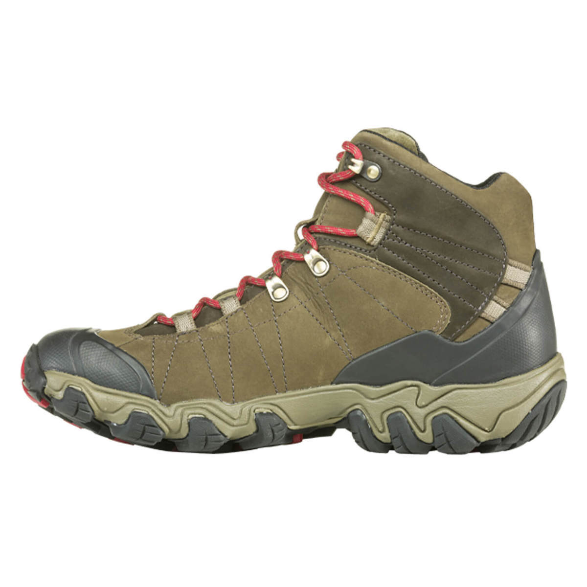 Oboz Men's Bridger Waterproof Mid Hiking Boots - Olive - Size 9.5 ...