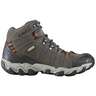 Oboz Men's Bridger Waterproof Mid Hiking Boots - Raven - Size 8 - Raven 8