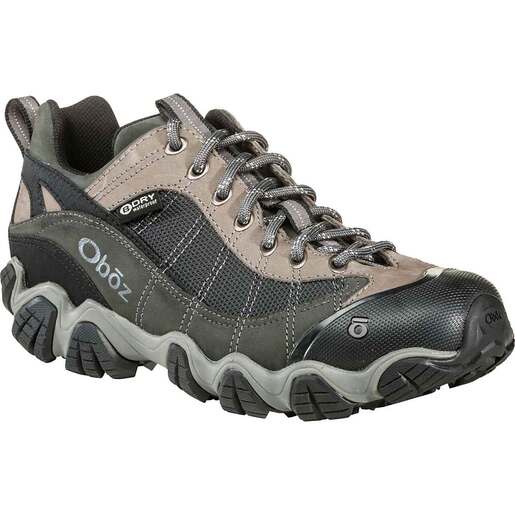 Oboz Men's Firebrand II Waterproof Low Trail Running Shoes - Gray 10.5 - Oboz