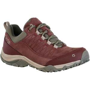 Oboz Women's Ousel Waterproof Low Trail Running Shoes - Port - Size 5.5